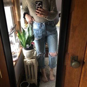 american eagle 90’s boyfriend jeans